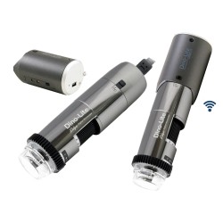 Microscop wireless cu camera de 5Mpx marire 20-220X, distanta mare de lucru, citire automata a nivelului de marire si control flexibil al iluminarii, EDoF, EDR WF7915MZTL